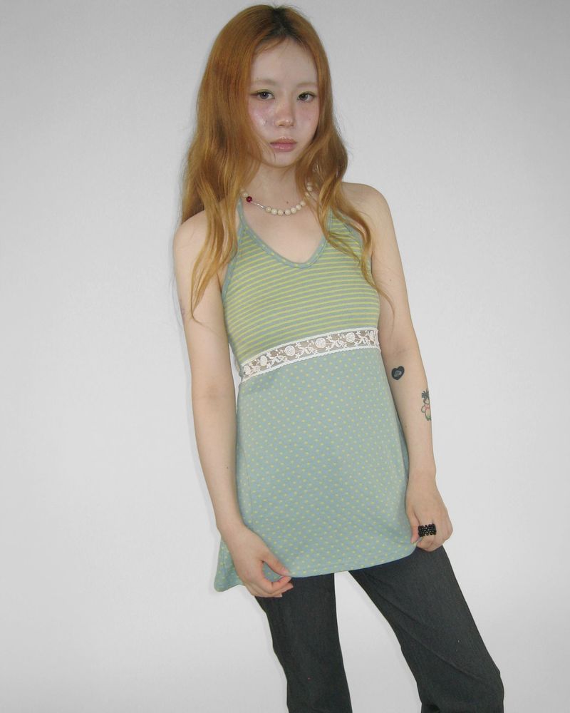 MELLOW MIX HALTER CAMI