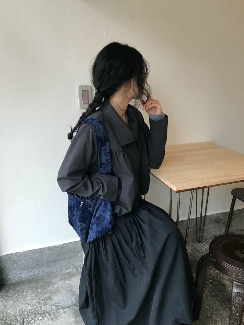 Flower Reversible Shoulder Bag
