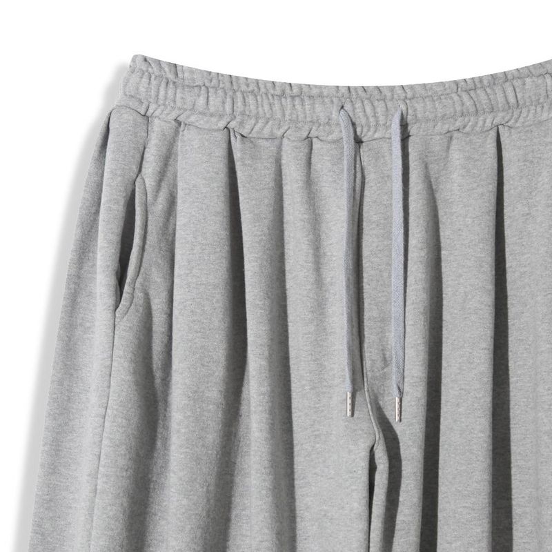 Bold 23embroidery bermuda sweat pants -3C