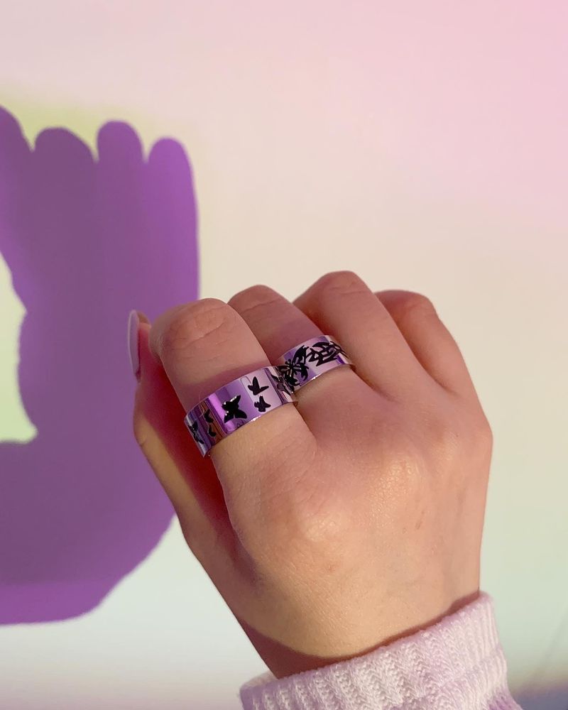 Bold Butterfly ring (2type)