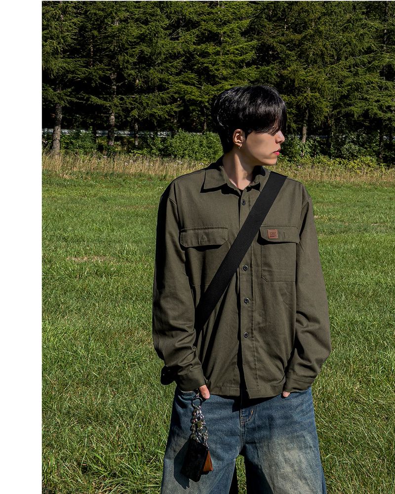 Fair Work Patch Shirt Jacket