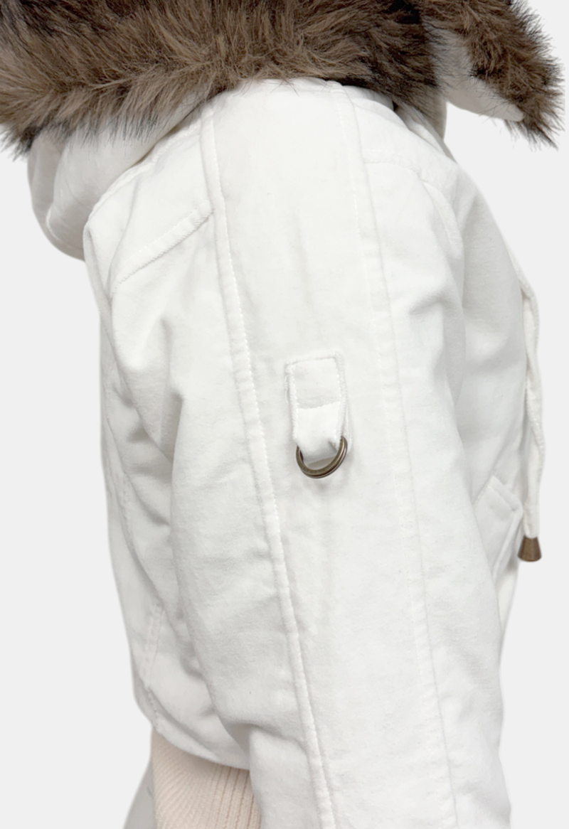 Porey Fur Hooded Jumper