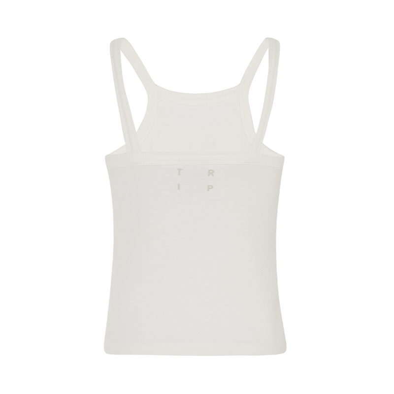 PIERCED SLEEVELESS TEE