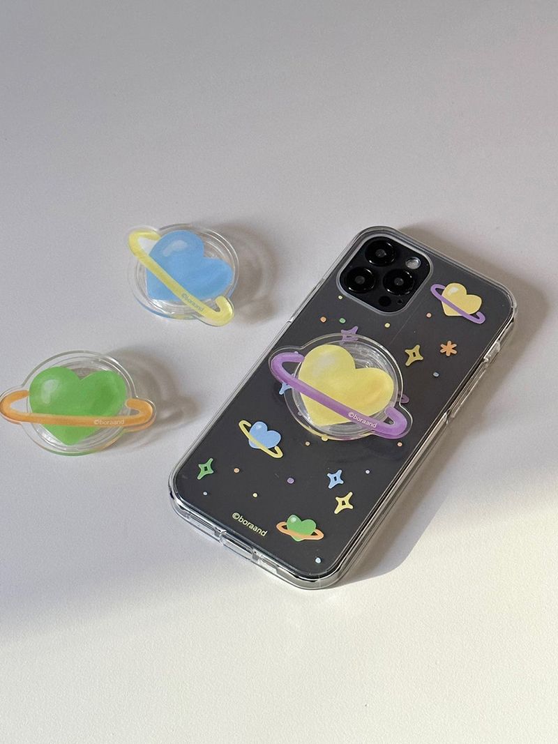bora and(ボラアンド)の「ラブユニバーススマホグリップ(スマホグッズ/小物)」