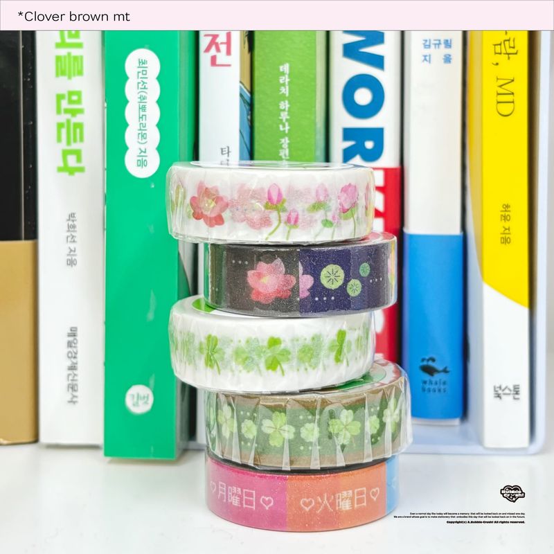 Clover brown masking tape