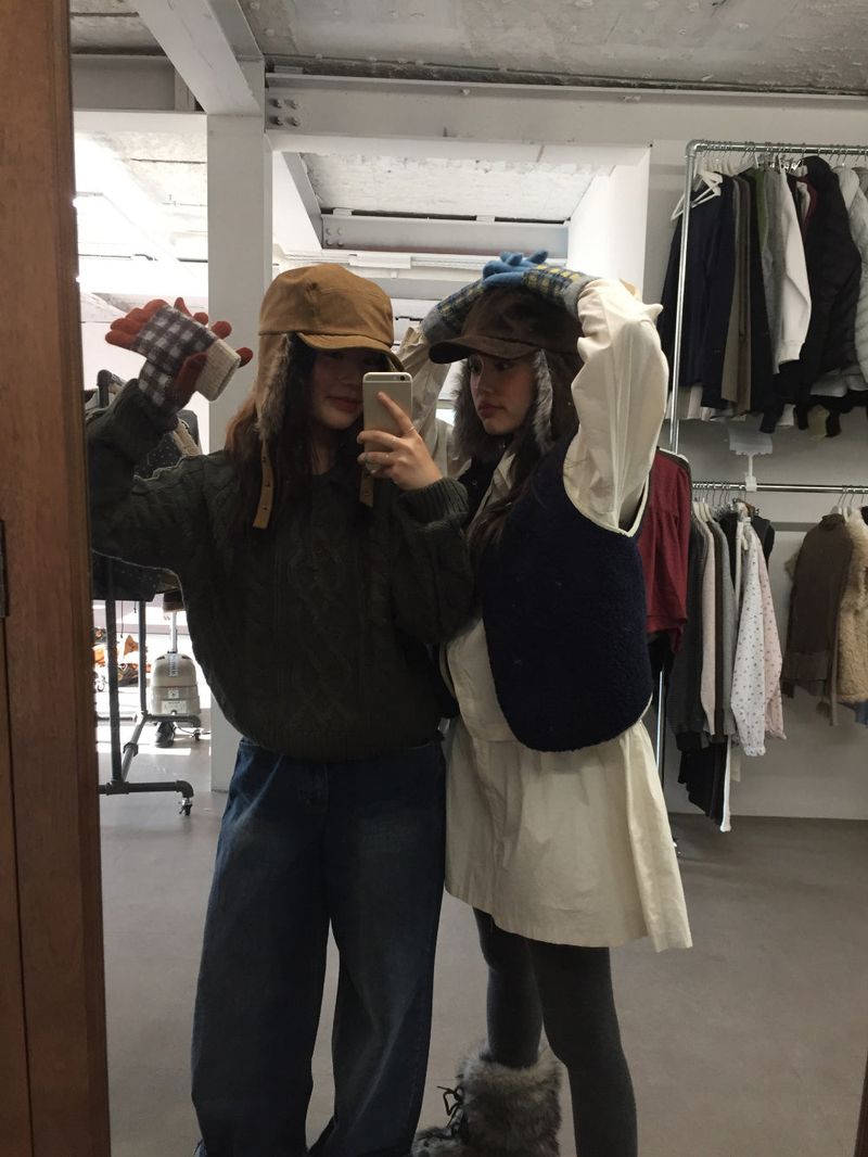 Nutty Suede Trapper Hat (3color)