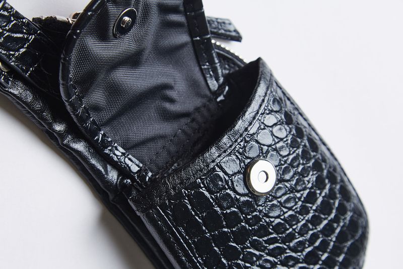 Alligator Leather Belt Case