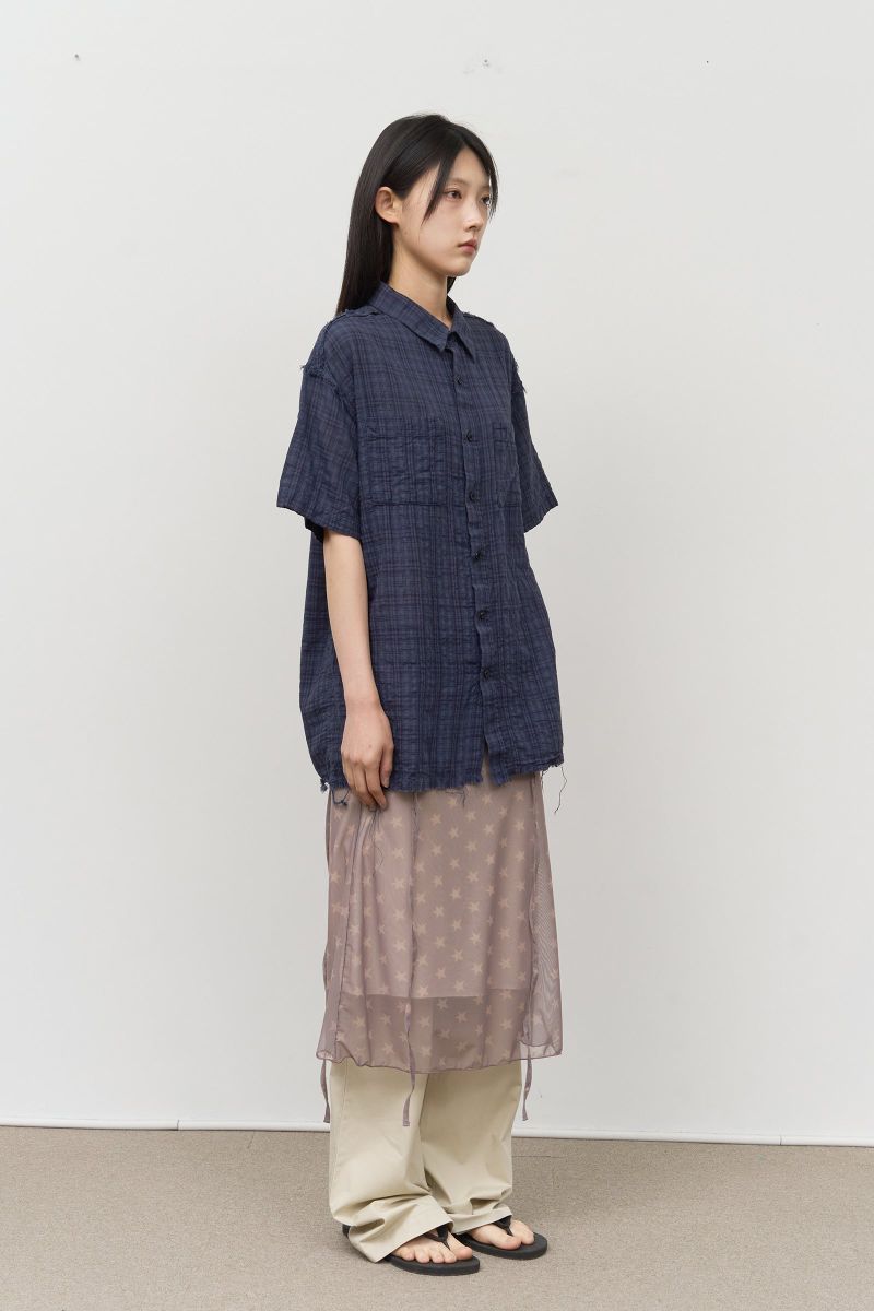 Which Cut Off Checked Shirt