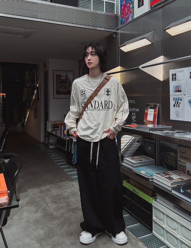 スタンダードベルベットロングスリーブTシャツ
