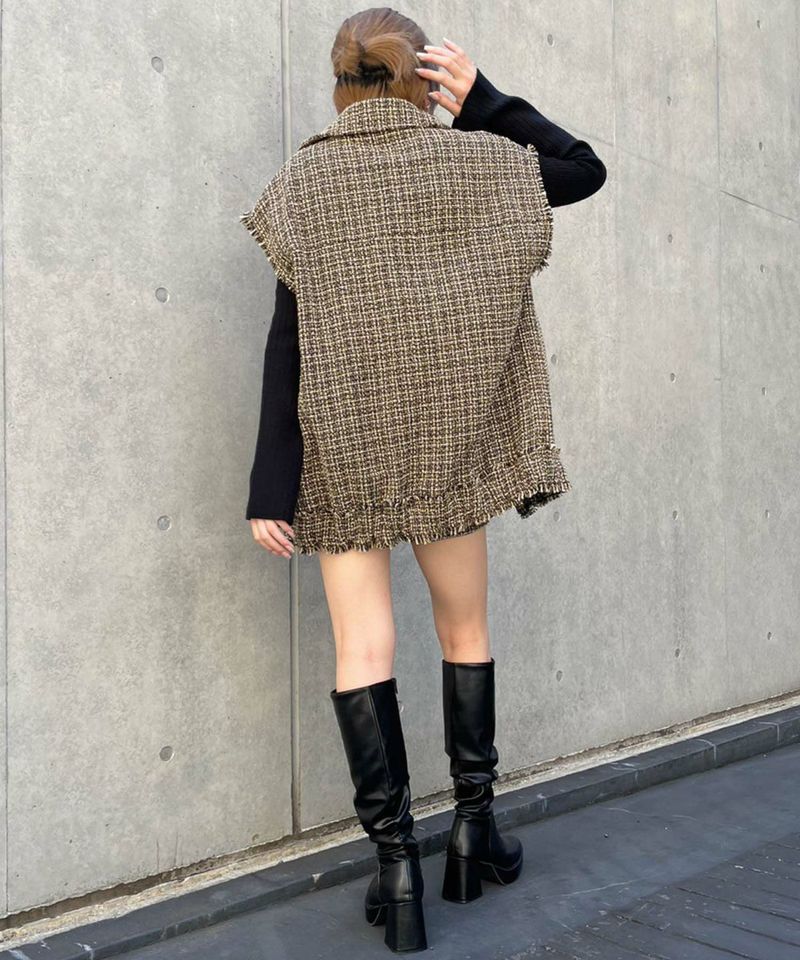TWEED VEST