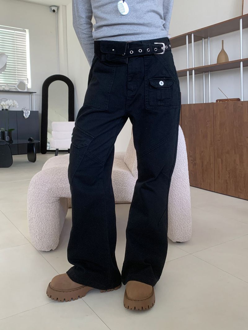 Wander Pocket Cargo Work Line Long Pants 