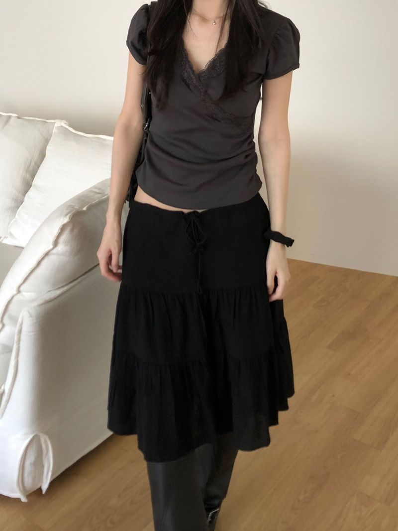 Andy Cancan Midi Skirt (2 colors)
