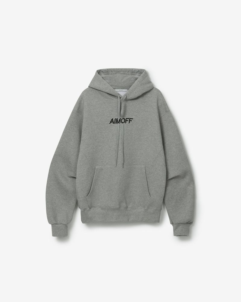 AIMOFF（アイムオフ）の「Unisex cover sweat hoody [ melange ]（Tops）」