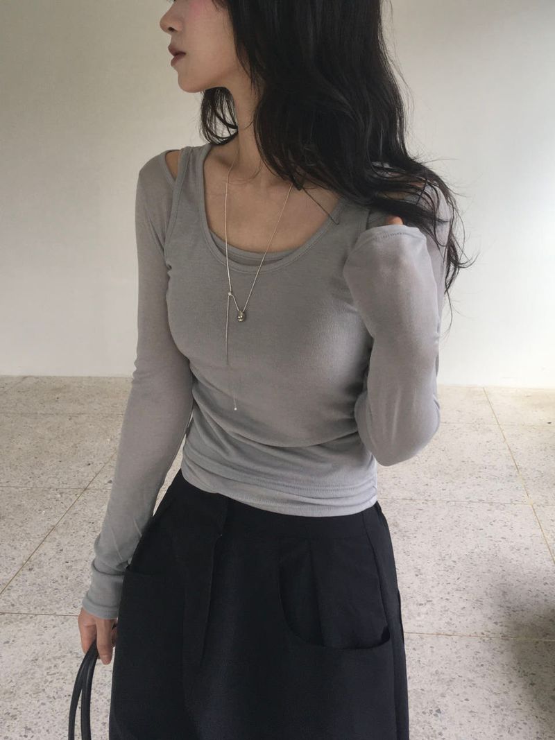 Tencel Layering T-Shirt (set)