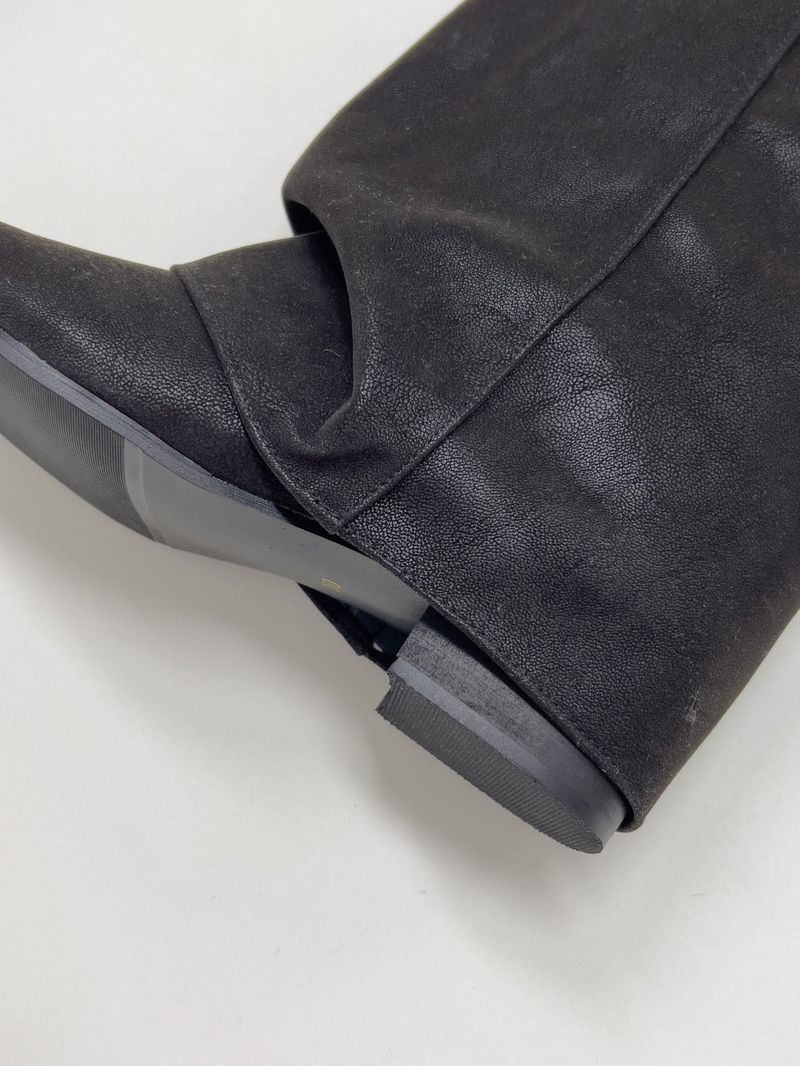 Peanut Fold Layered Long Boots