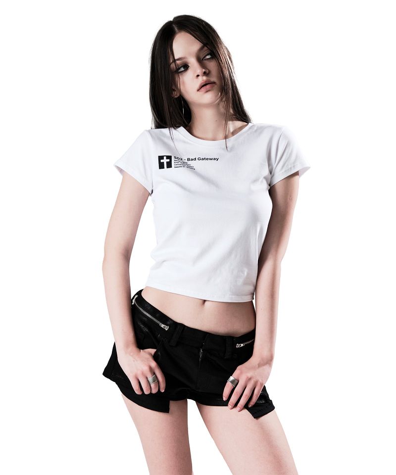 502 ERROR T-SHIRT WHITE