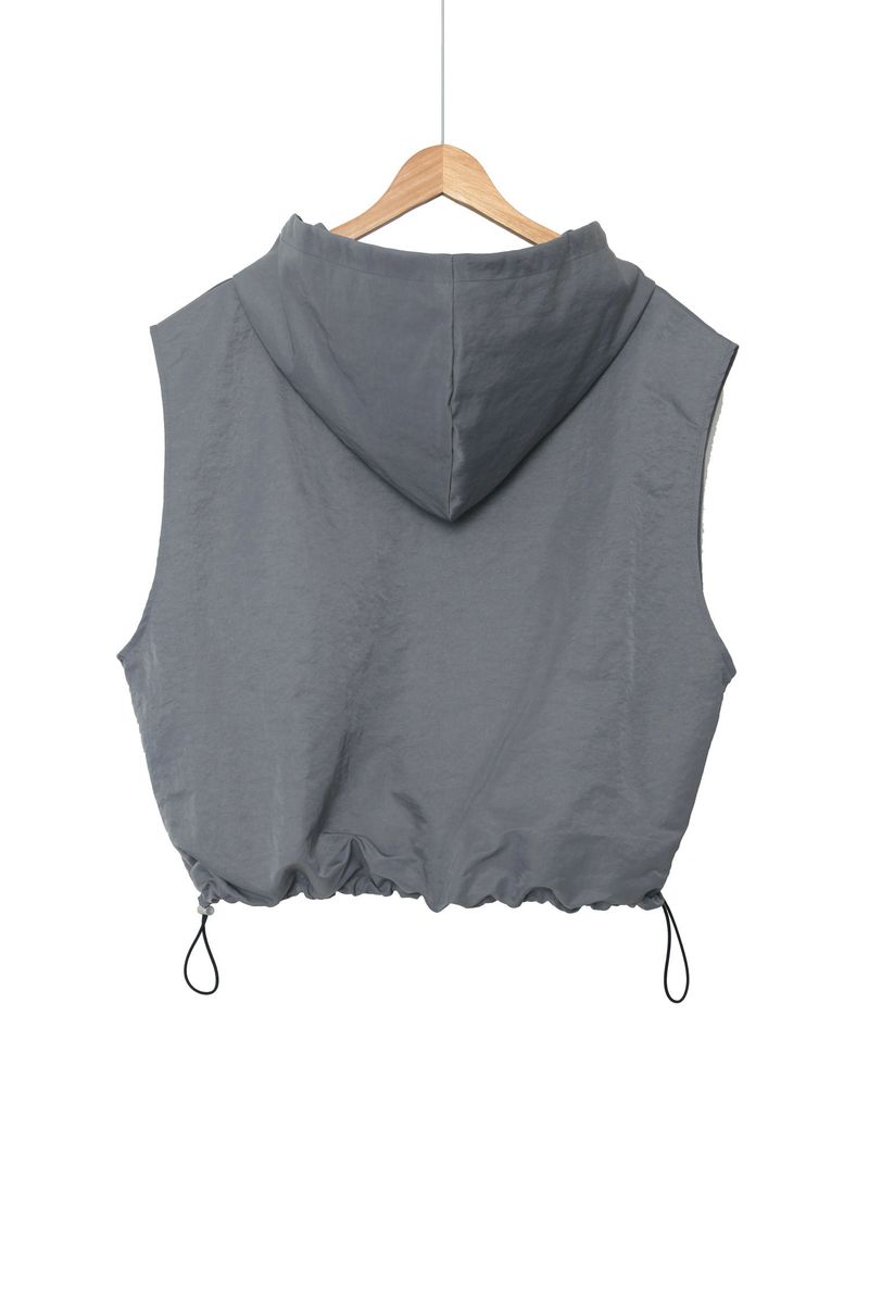WASHIHO hooded pocket vest