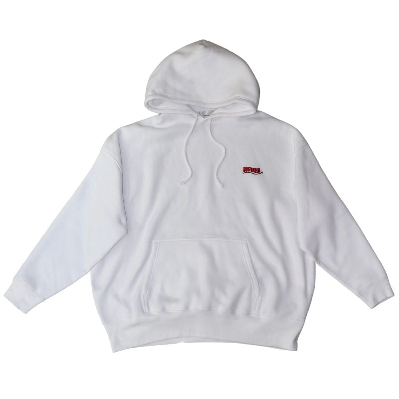 Never ending waves hoodie white