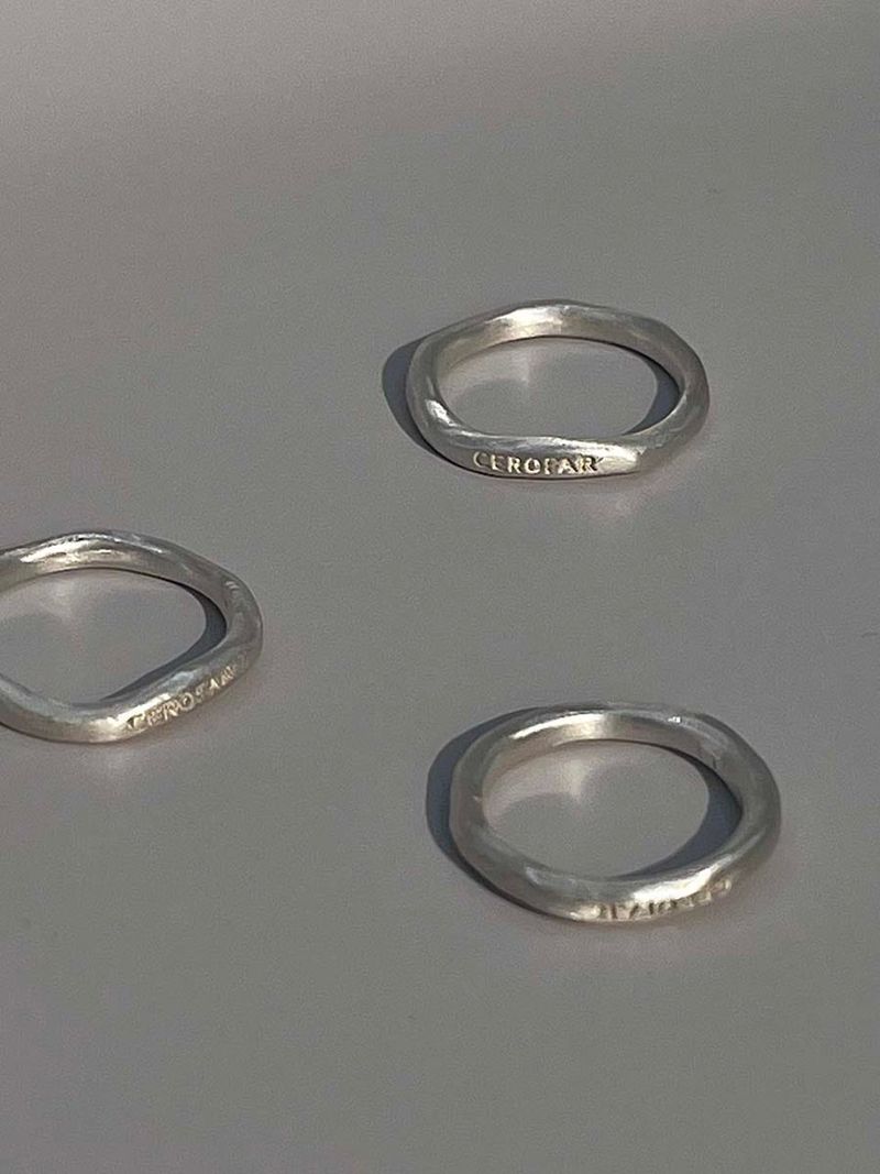 cerofar（セロファー）の「RIPPLES OF RING MATTE（Accessories）」