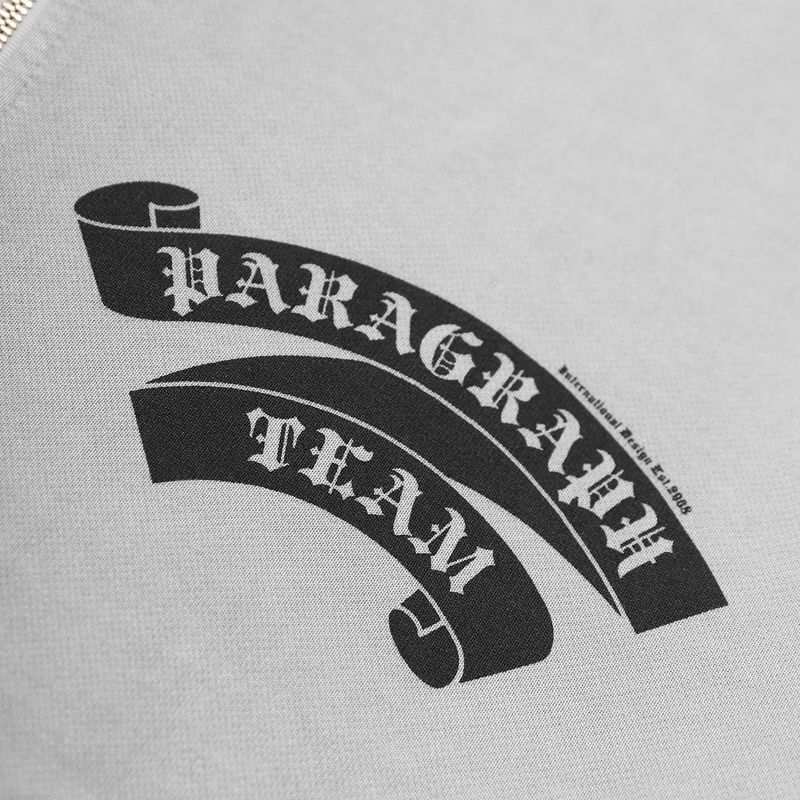 PARAGRAPH BANNER ZIP HOODIE