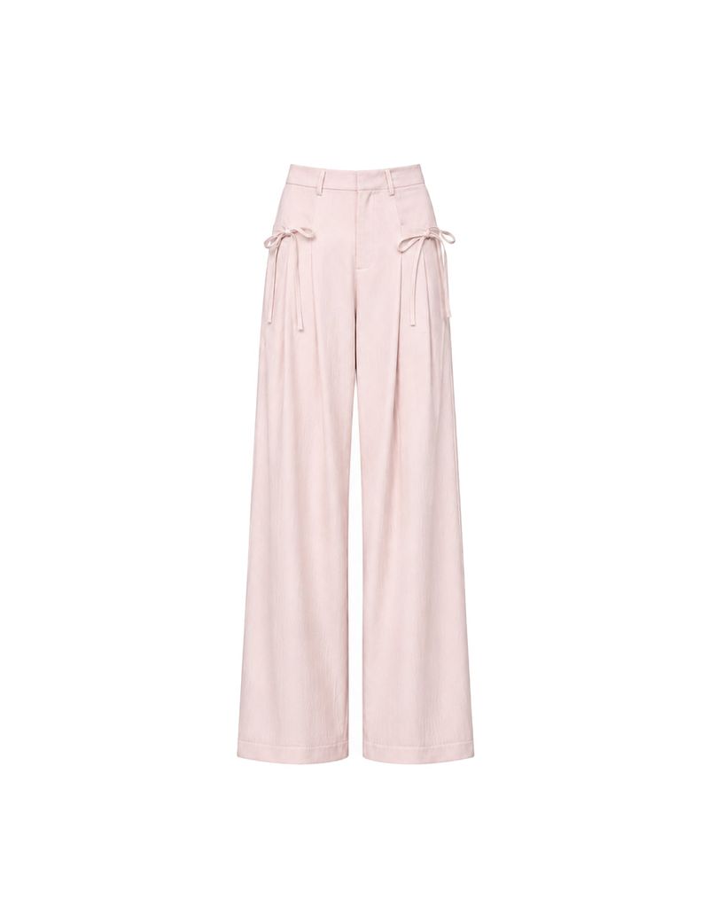 TWEEDY-A（ツウィーディア）の「[Summer ver.] リボン ピンタック ワイド サマー パンツ ピンク（パンツ）」