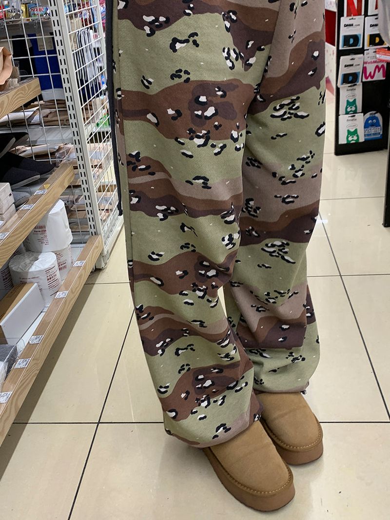 CAMOUFLAGE STRING PANTS (2C)