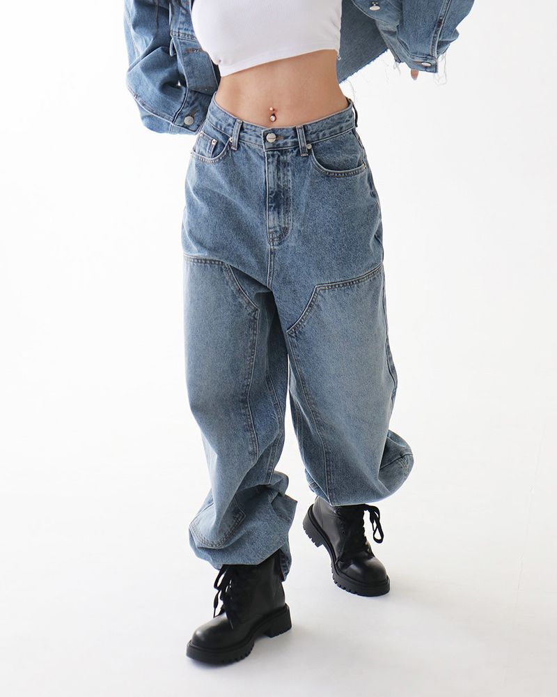 Delight-J(ディライトジェイ)の「Puppy wide jeans(Pants)」