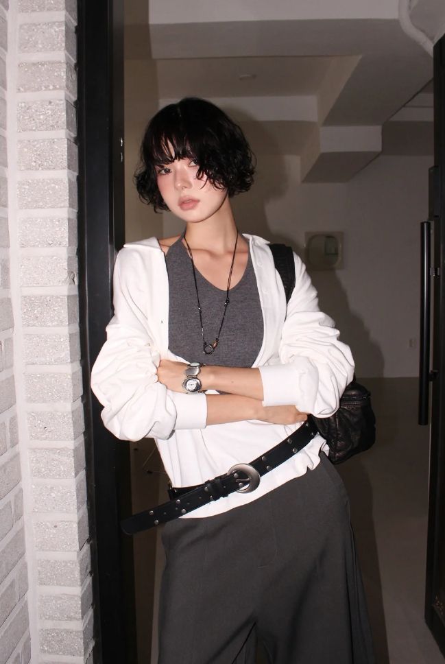 MOON BUCKLE RING BELT