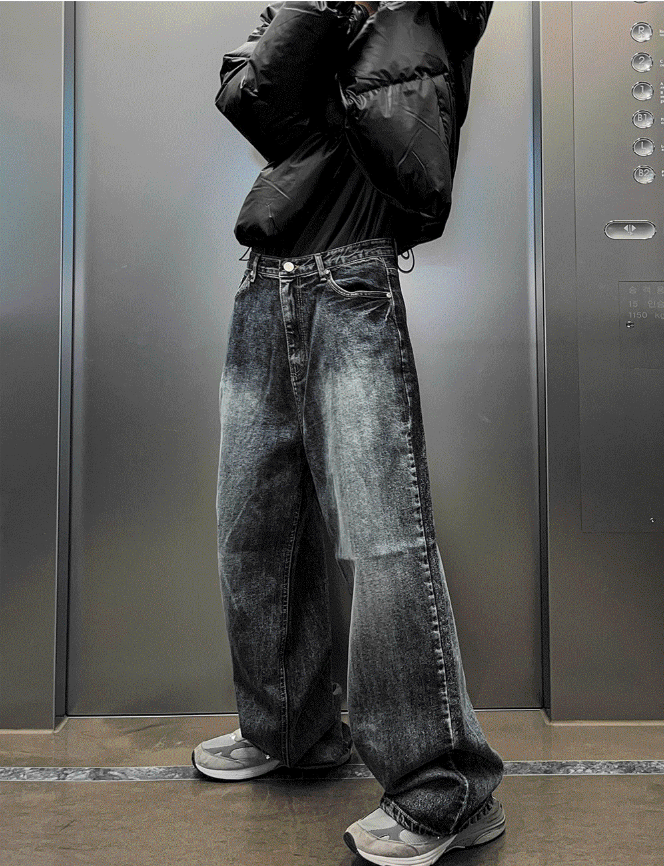 Brush Denim Pants