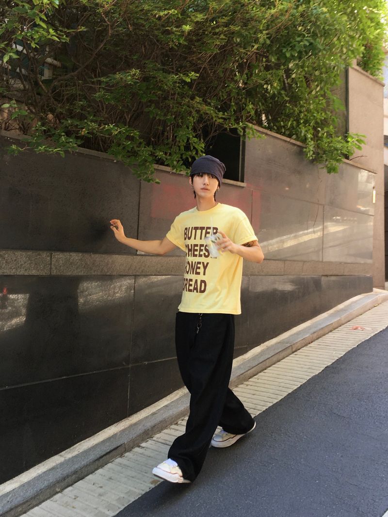 Recipe crop short sleeve T-Shirt 5C