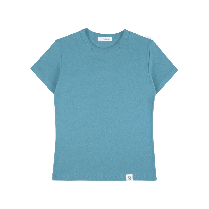 PINK PINEAPPLE（ピンクパイナップル）の「P ESSENTIAL FITTED TEE (4 COLORS)（Tops）」