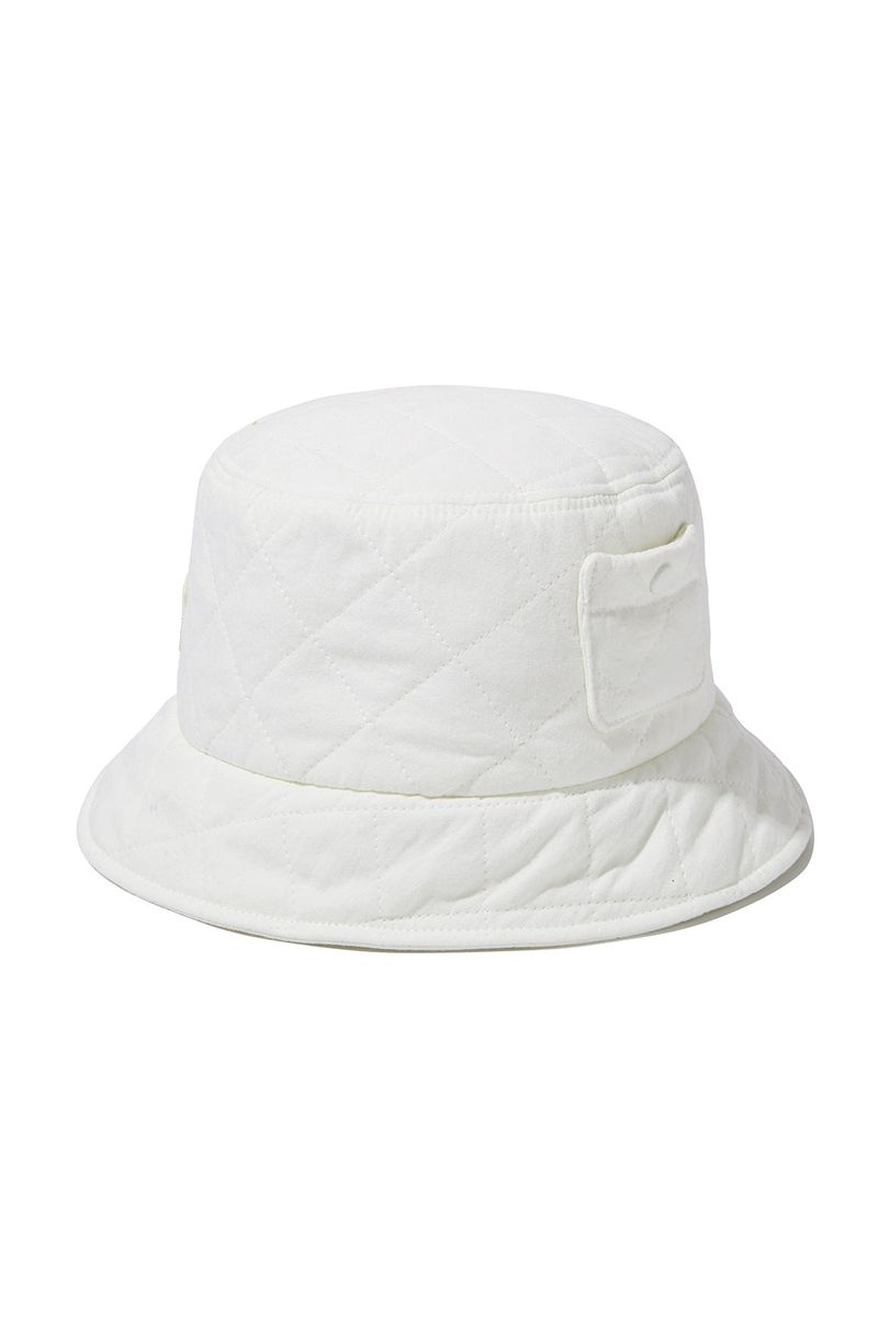 Quilting Bucket Hat_Ivory
