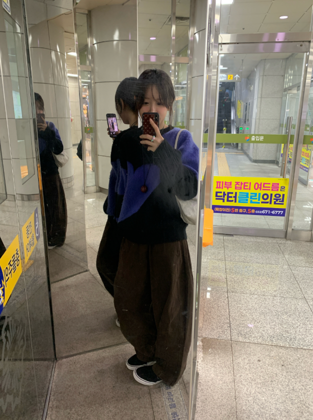 ブバルーズフィットナヨムモヘアニット(2c)