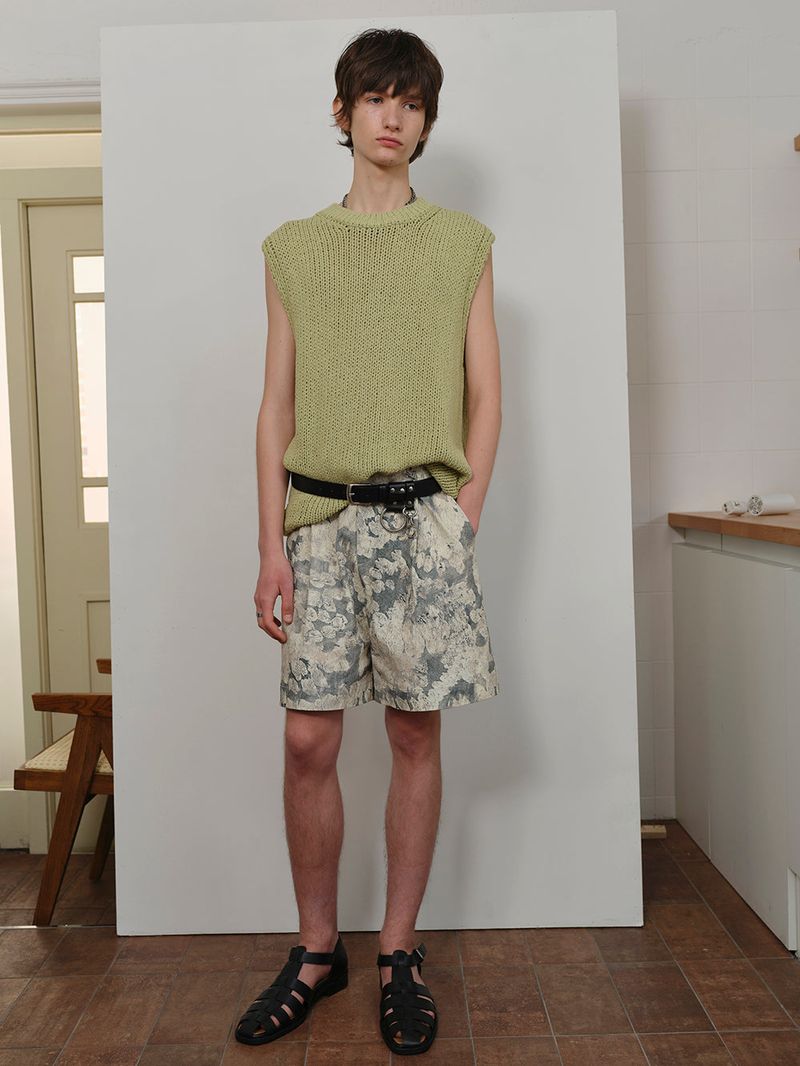 YOUNGOH（ヨンオ）の「GRAPHIC SHORTS MULTI（Pants）」