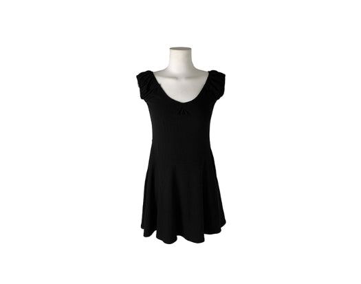 [Muffler Set] Eri Puff Off-Shoulder Muffler Flare One Piece
