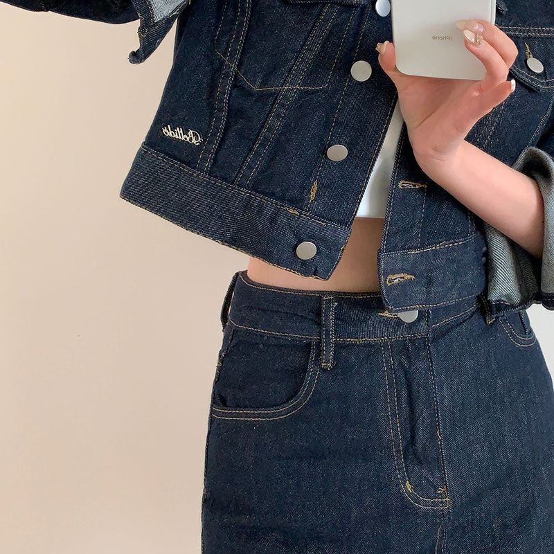 [Bellide made] Non-fade raw denim  set-up
