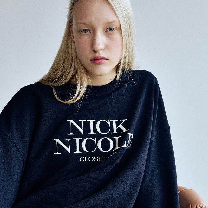 CLASIC LOGO SOFT SWEATSHIRT_NAVY