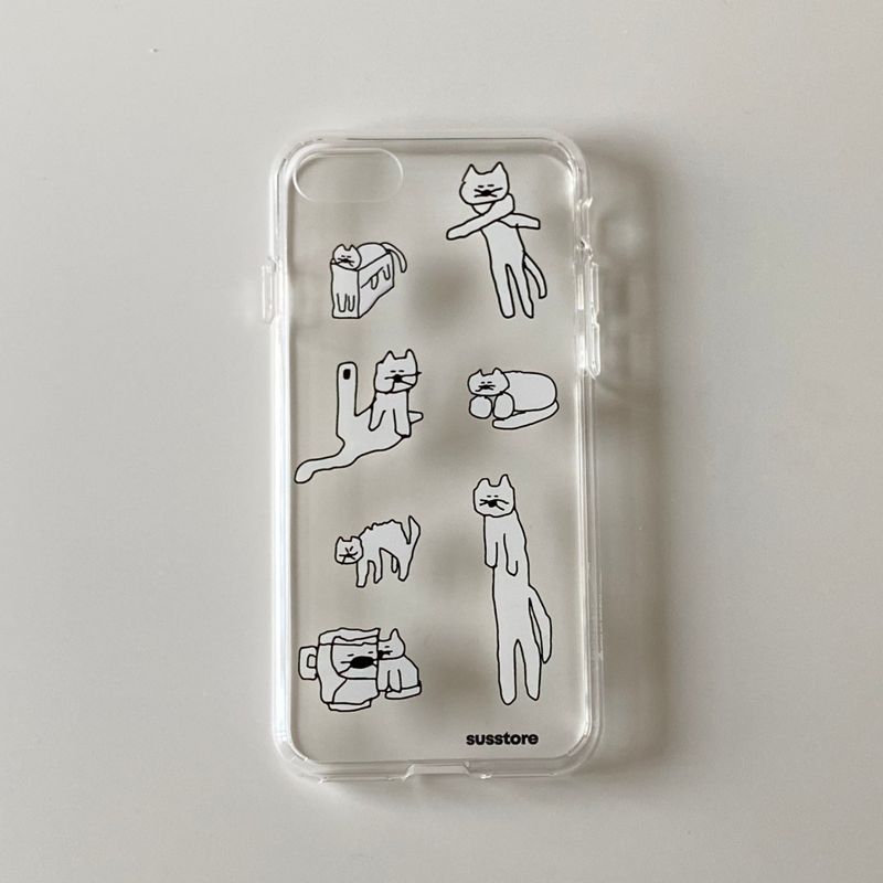 Shabby Cats phone case