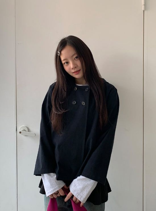 Handicue Hood Double Short Jacket