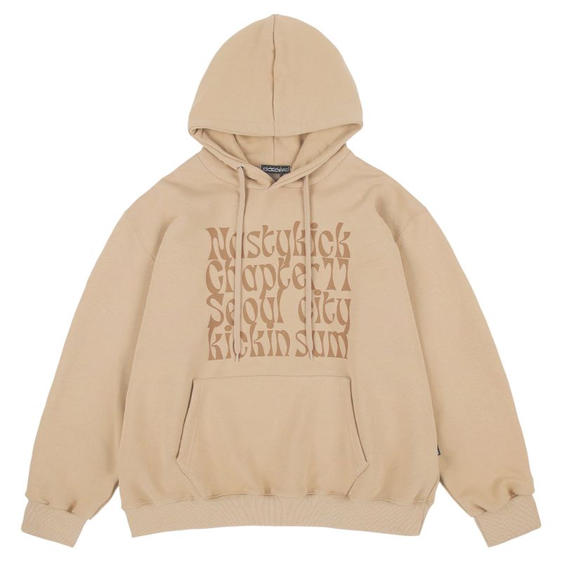 NASTYKICK（ナスティーキック）の「Kinsum Hoodie (Light Khaki)_K24QB700（Tops）」
