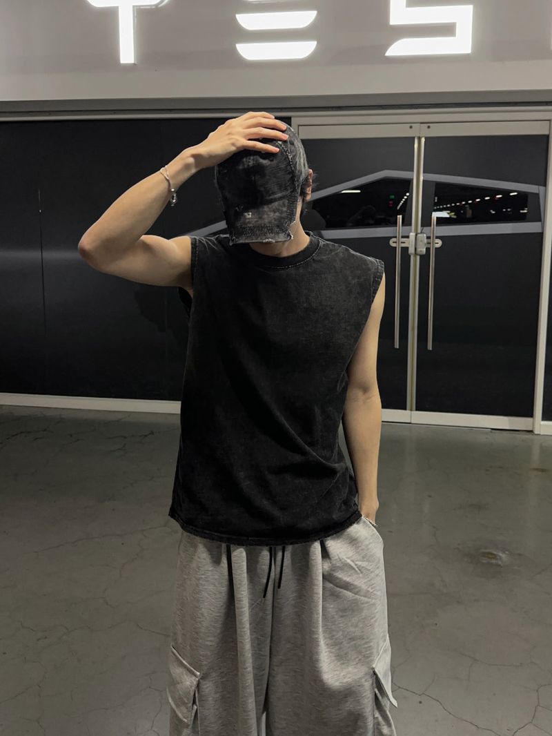 Gen Pigment Washing Sleeveless