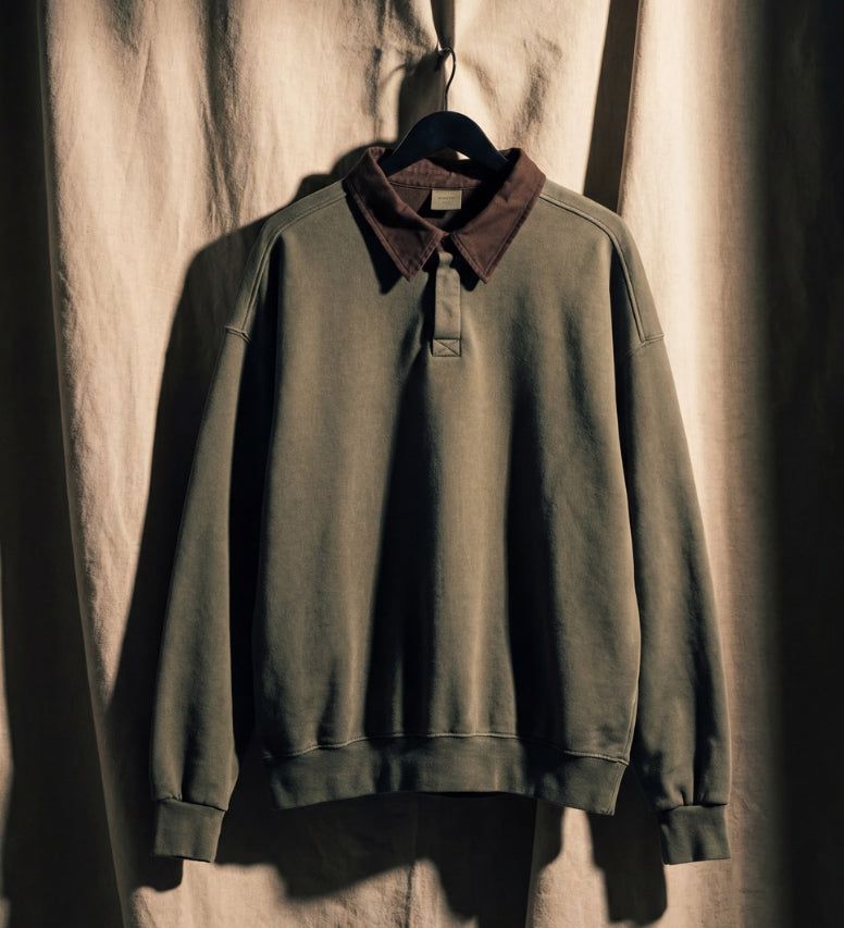 PERSTEP（パーステップ）の「26SS★ Lazy Field Pigment Collar Sweatshirt（Tops）」