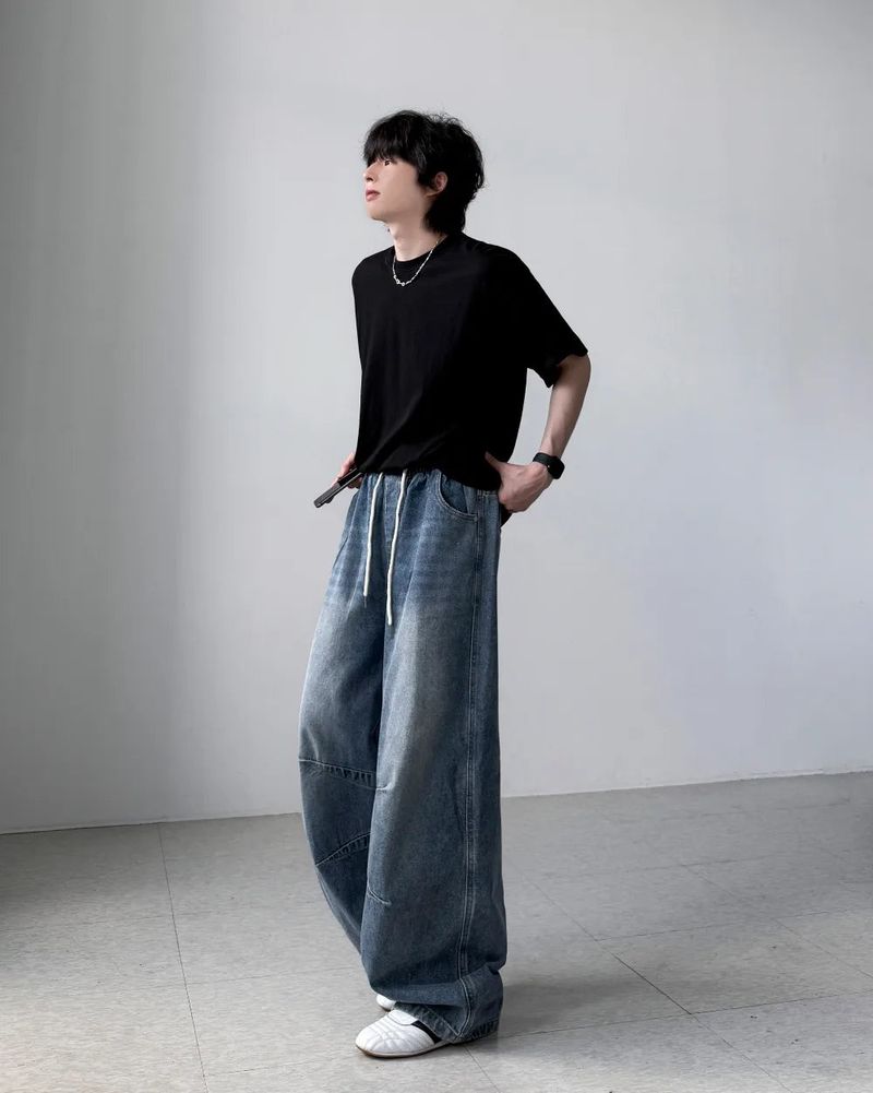 Casting Balloon Wide Denim