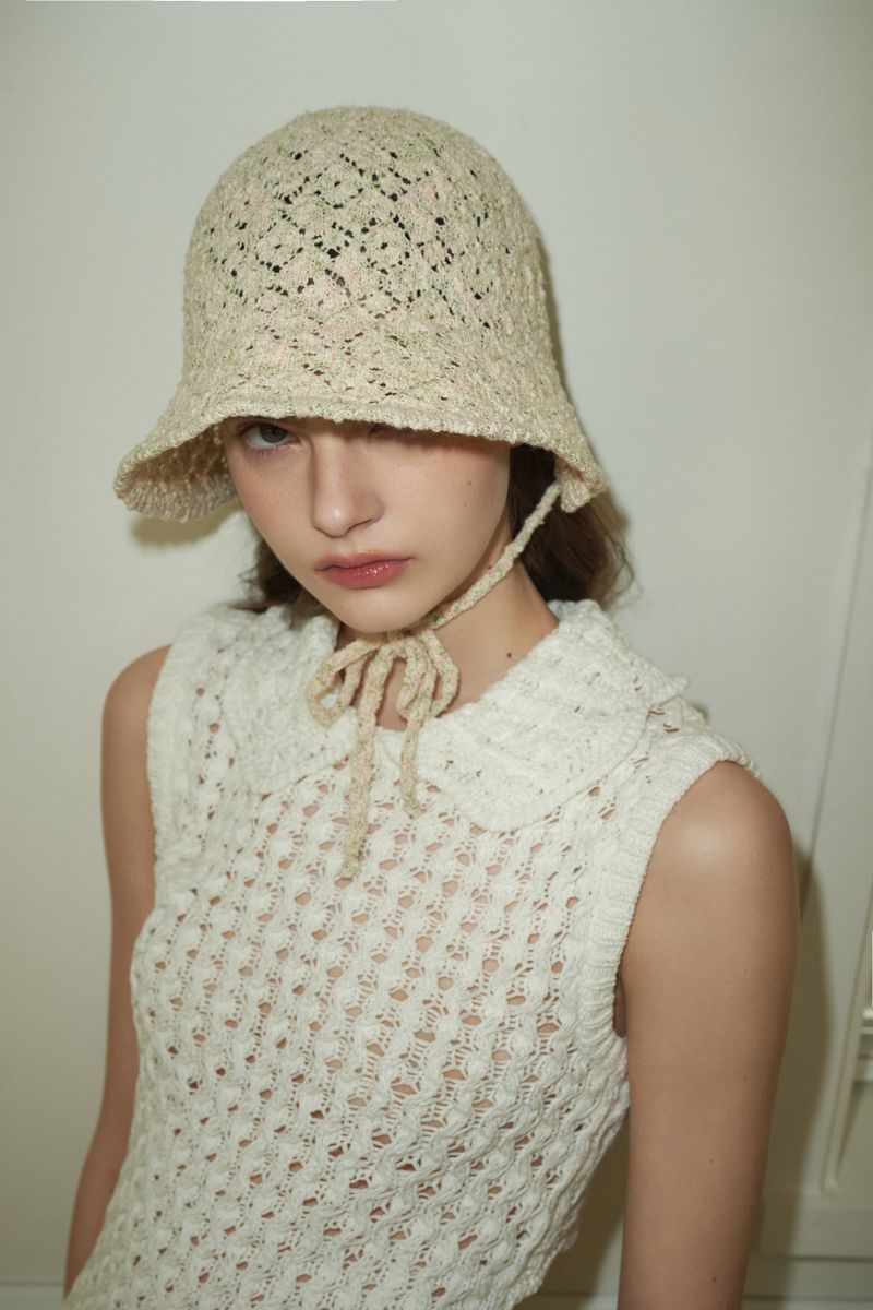 JARDIN bonnet hat_flower