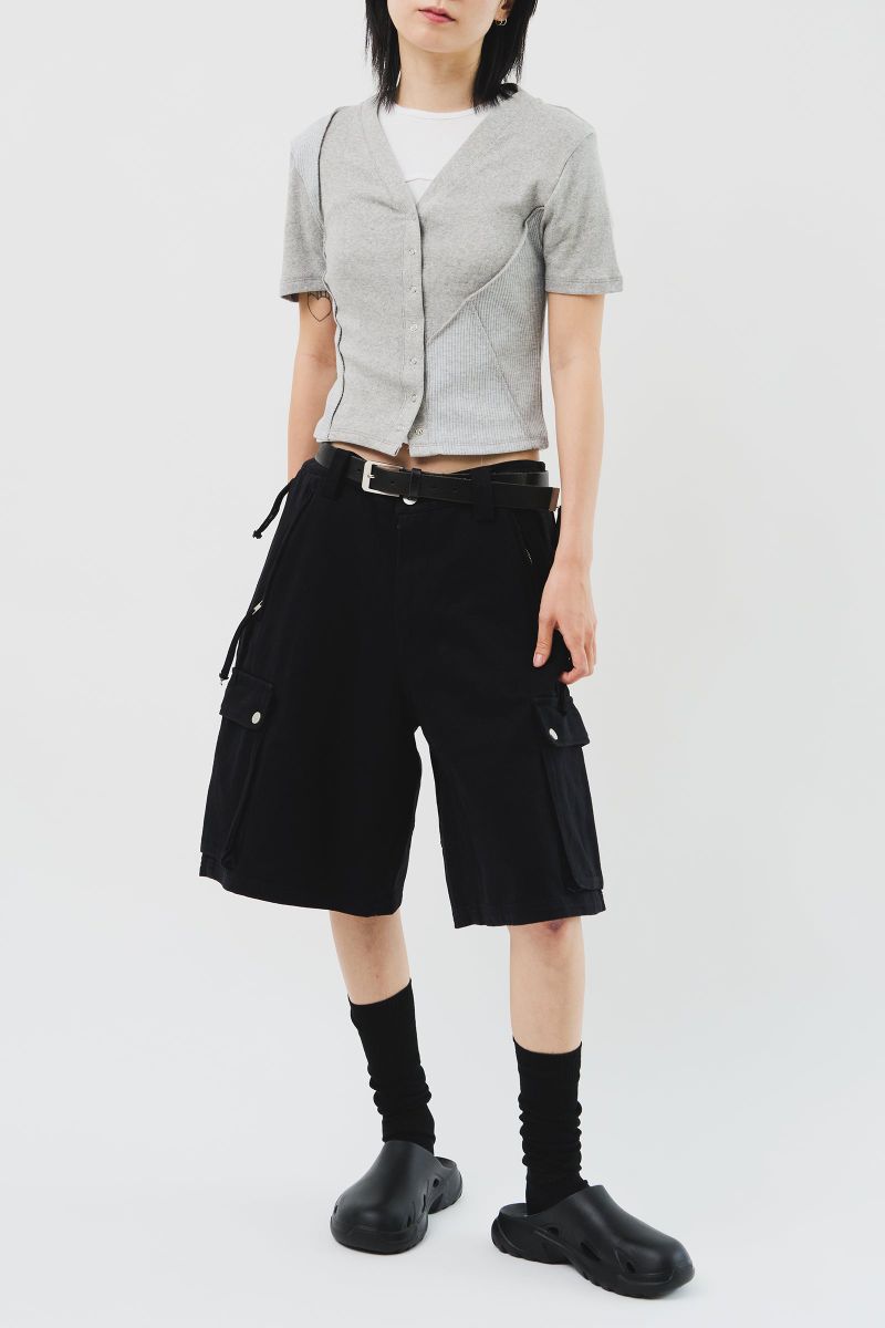Tyla Cargo Bermuda Shorts (3color)