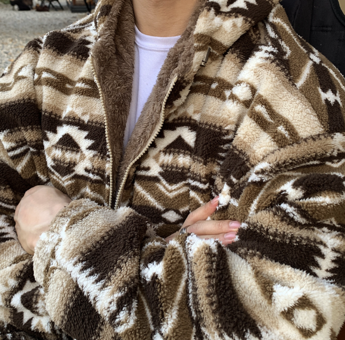 Garouk Two-Way Nordic Heating Hooded Jumper