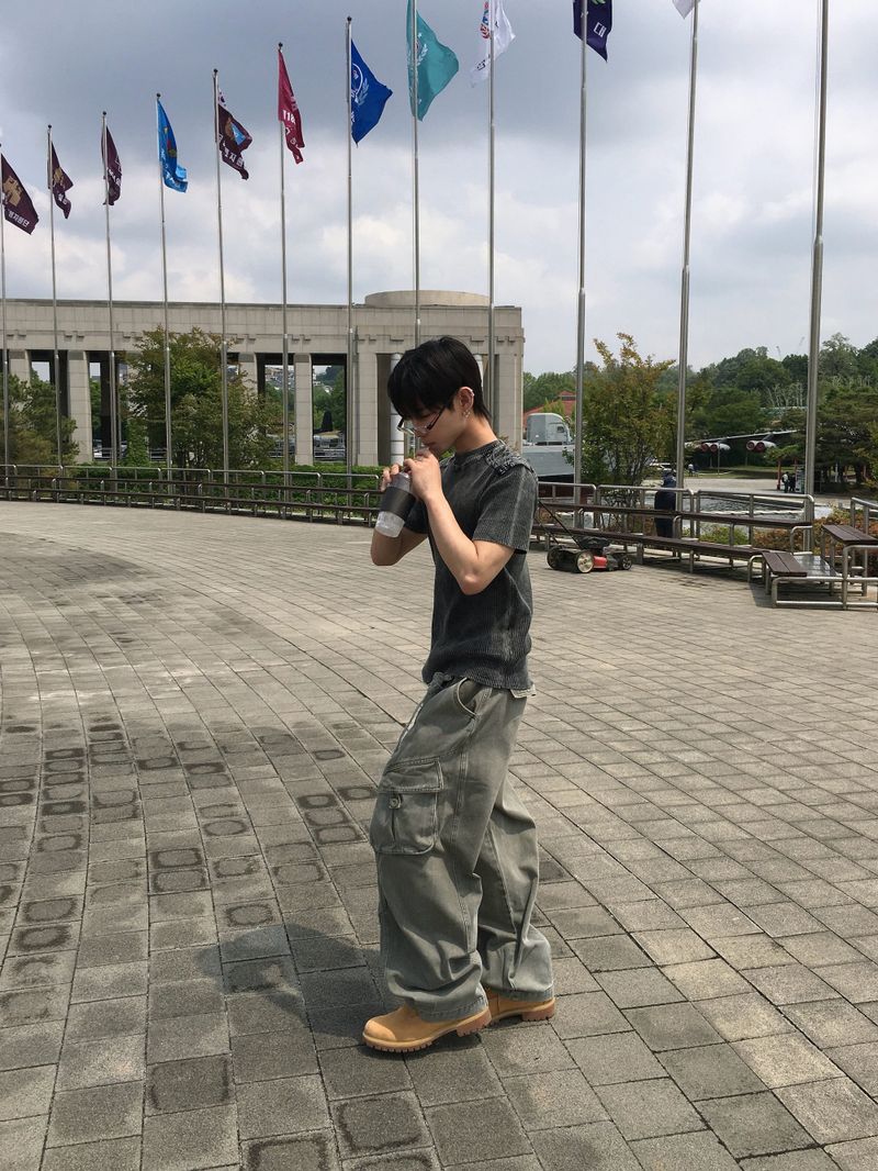 Urban Belted Cargo Pants 3C