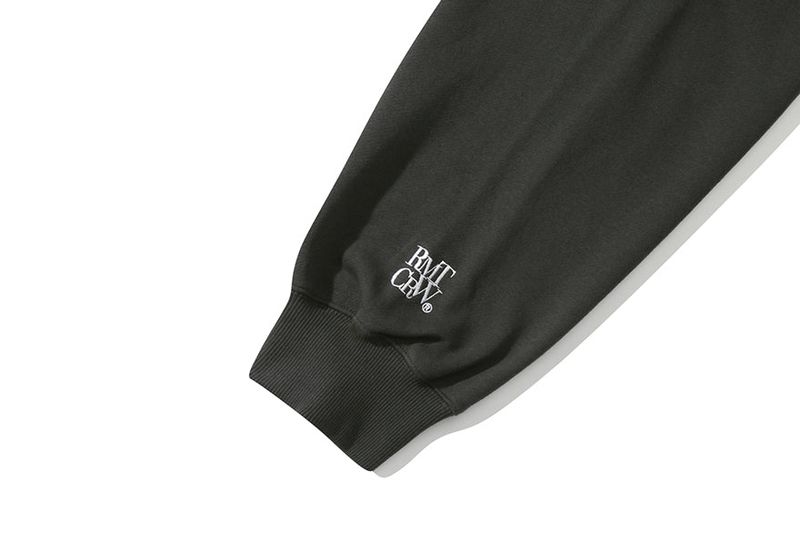 RECENT LOGO SWEAT SHIRT_CHARCOAL