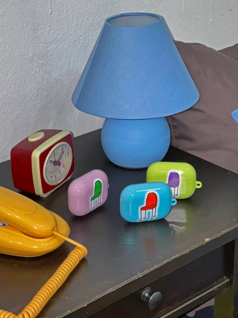 airpods case 04. ORANGE CHAIR