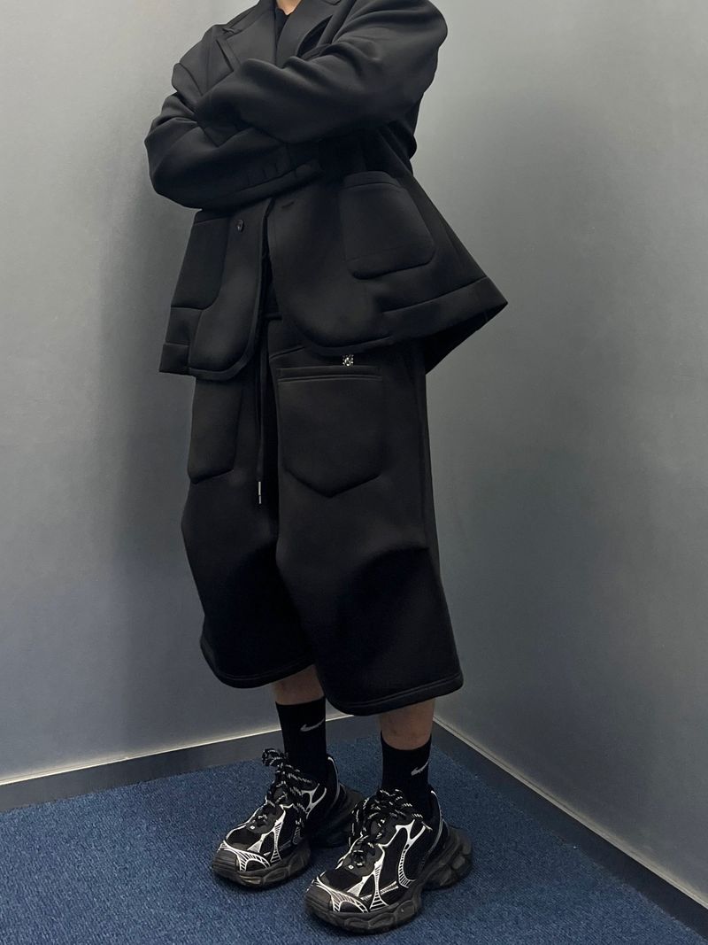 AE BACKWARD SHORTS_BLACK